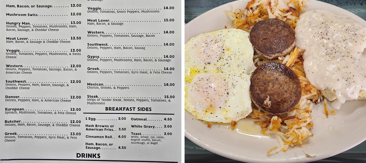 Hillsboro Garden Restaurant Menu