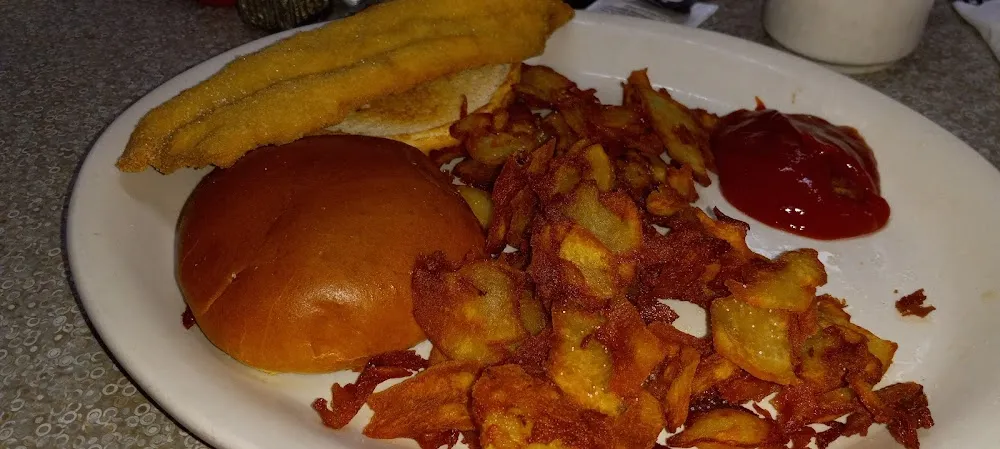 Fish with Homemade Chips